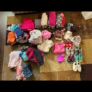 Toddler girl clothes, 12m-2T